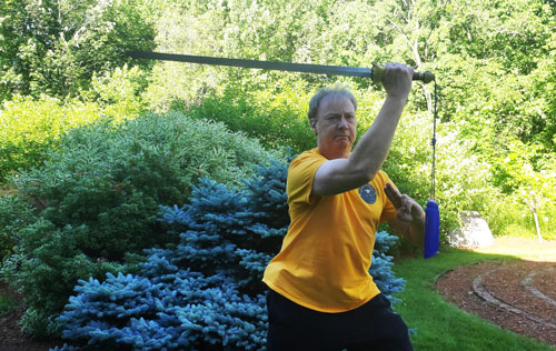Sifu West with Tai Chi Sword